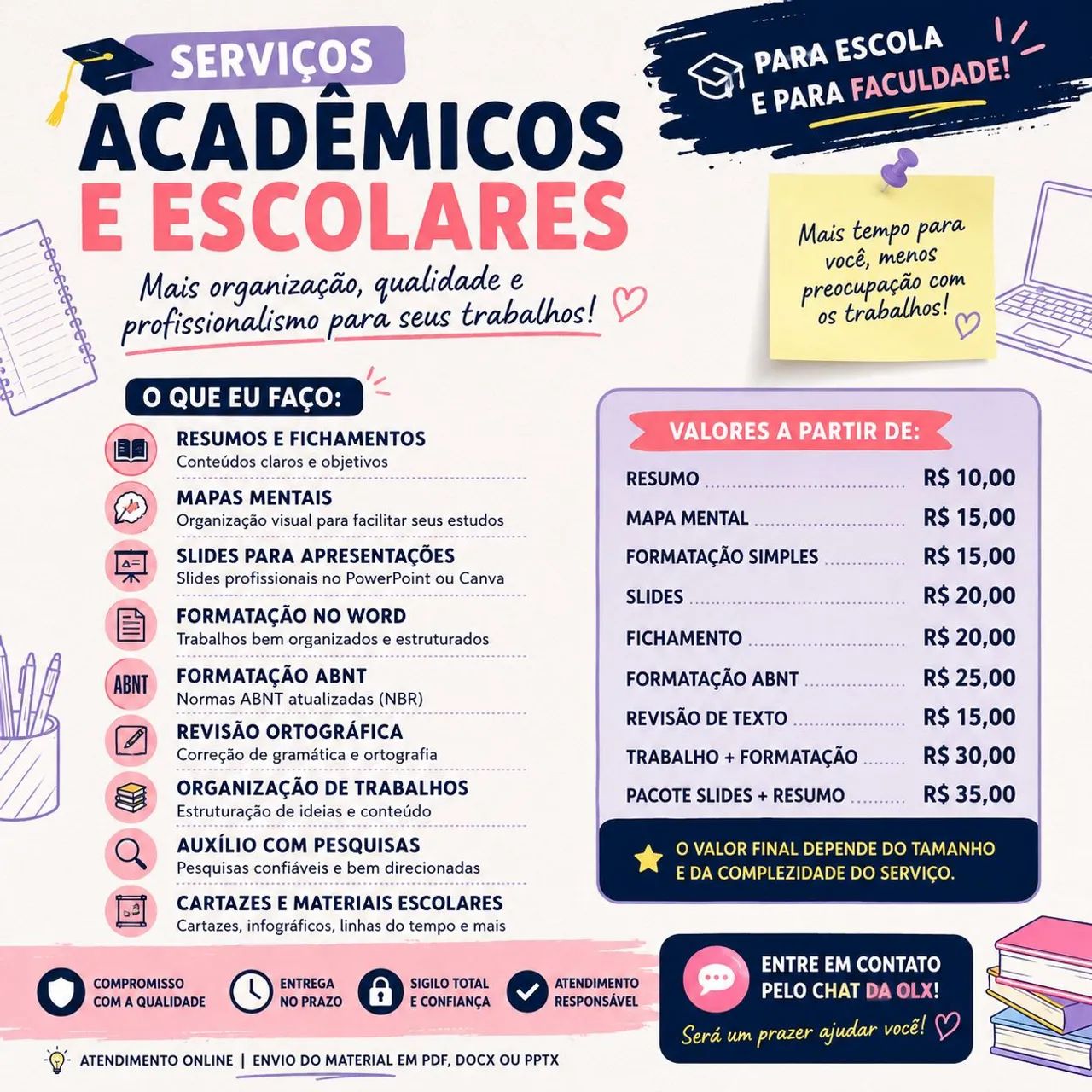 Serviços Acadêmicos 