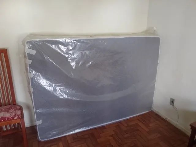 Colchão viúva molas com pillow meio casal Novo - Foto 3