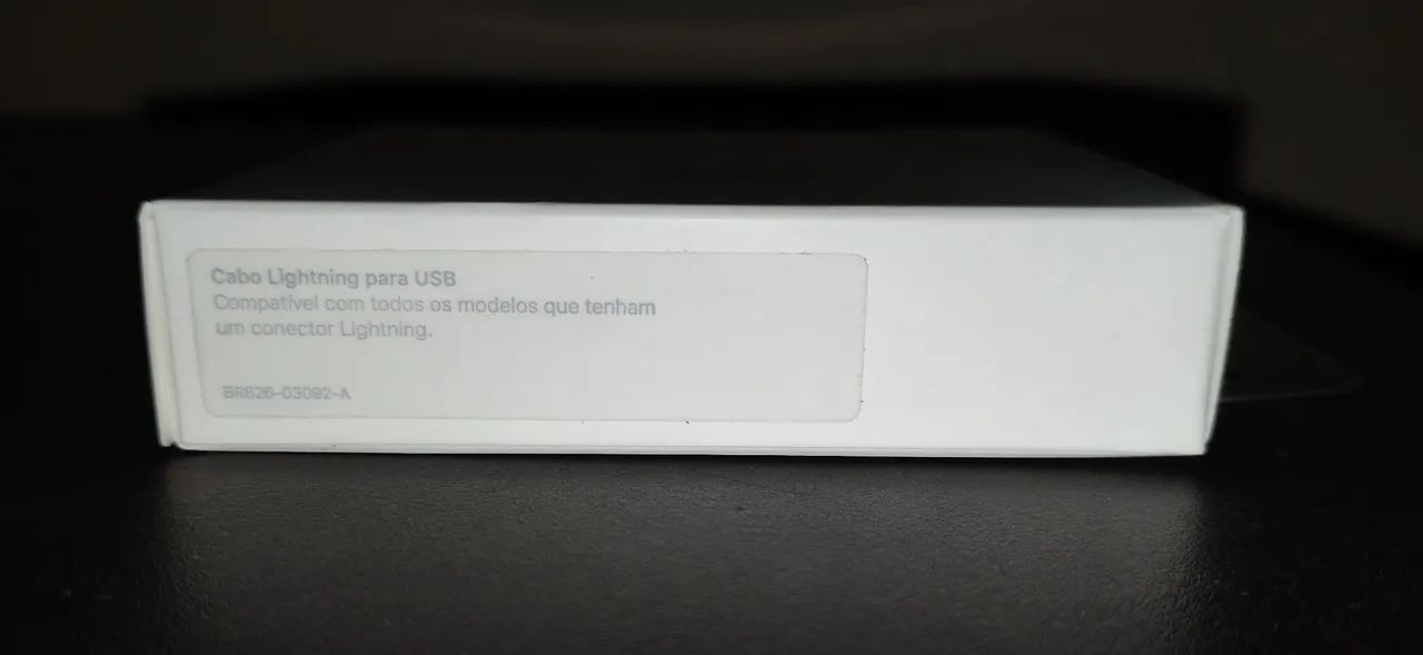 Cabo Carregador Lightning p/ USB 1m IPhone Apple  - Foto 4