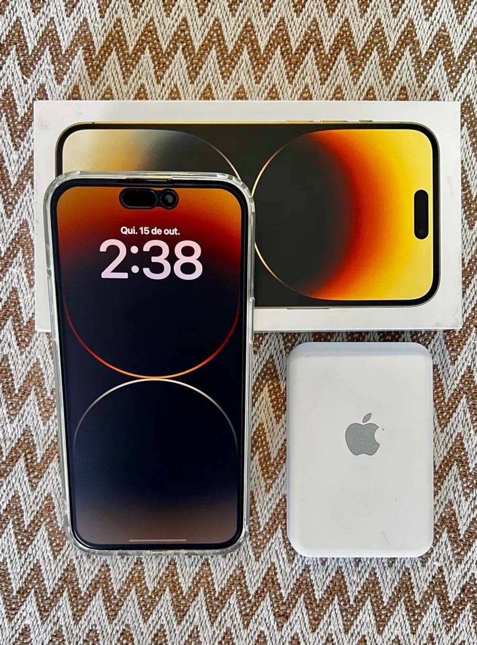 iPhone 14 Pro Max Gold Edition | 128Gb Extremamente Conservado!