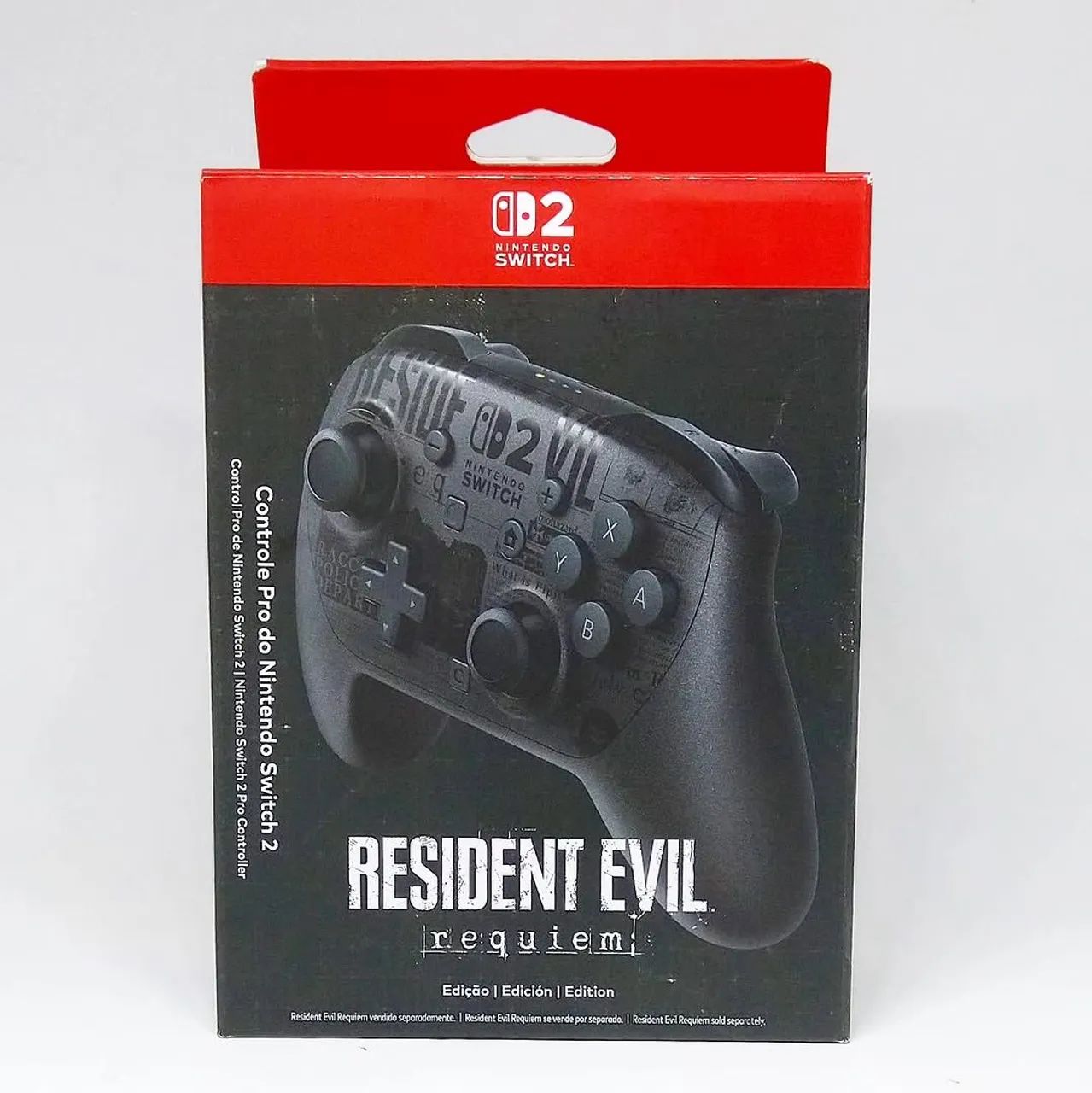 Controle pro edição limitada Resident evil switch 2
