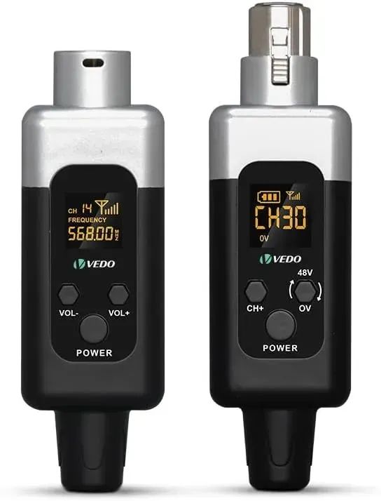 Conversor De Microfone Transmisor Sem Fio + Shure SM58 - IGREJA, BANDA, PALESTRA, RADIO - Foto 3