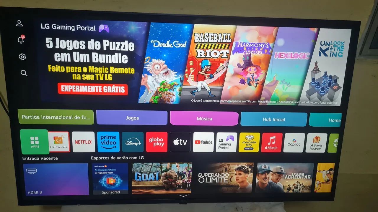 Tv 43 lg smatt 4k - Foto 4