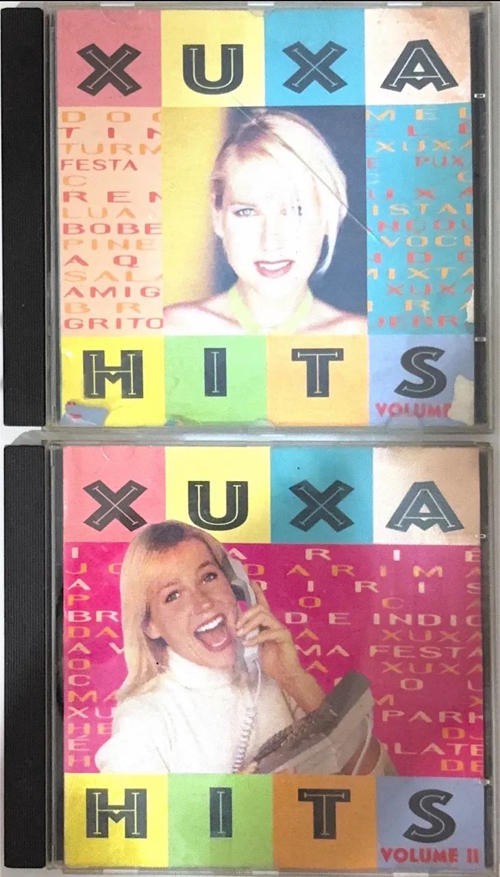 CD Xuxa Hits Volume 1 e 2