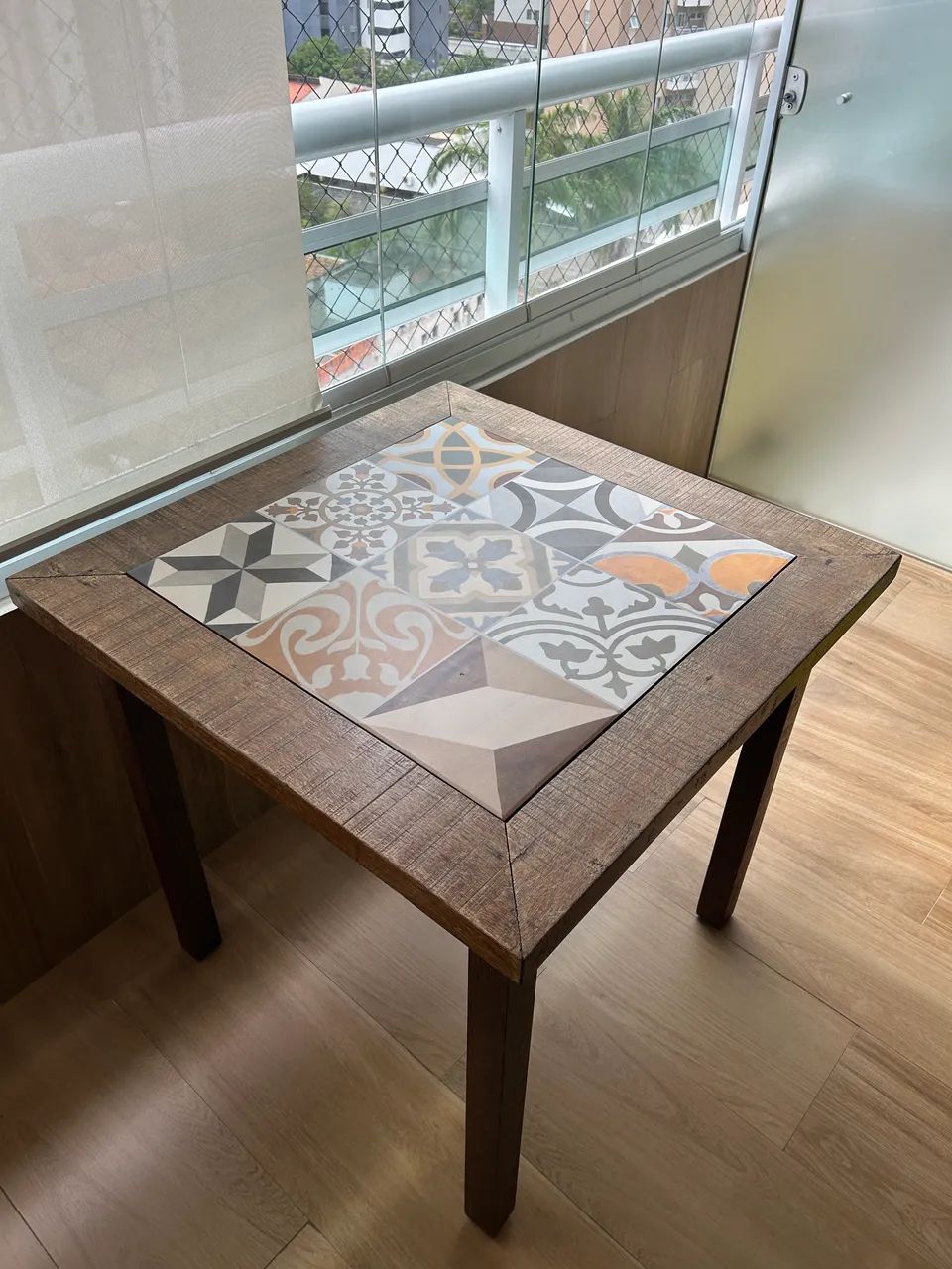 Mesa madeira maciça rústica  - Foto 2