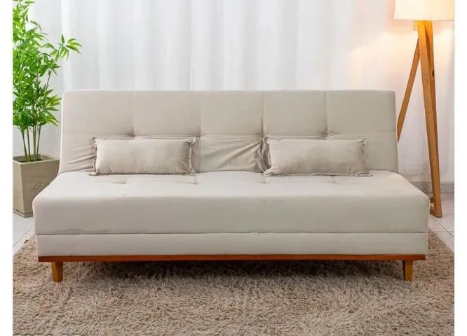 Promoção sofa cama veludo 