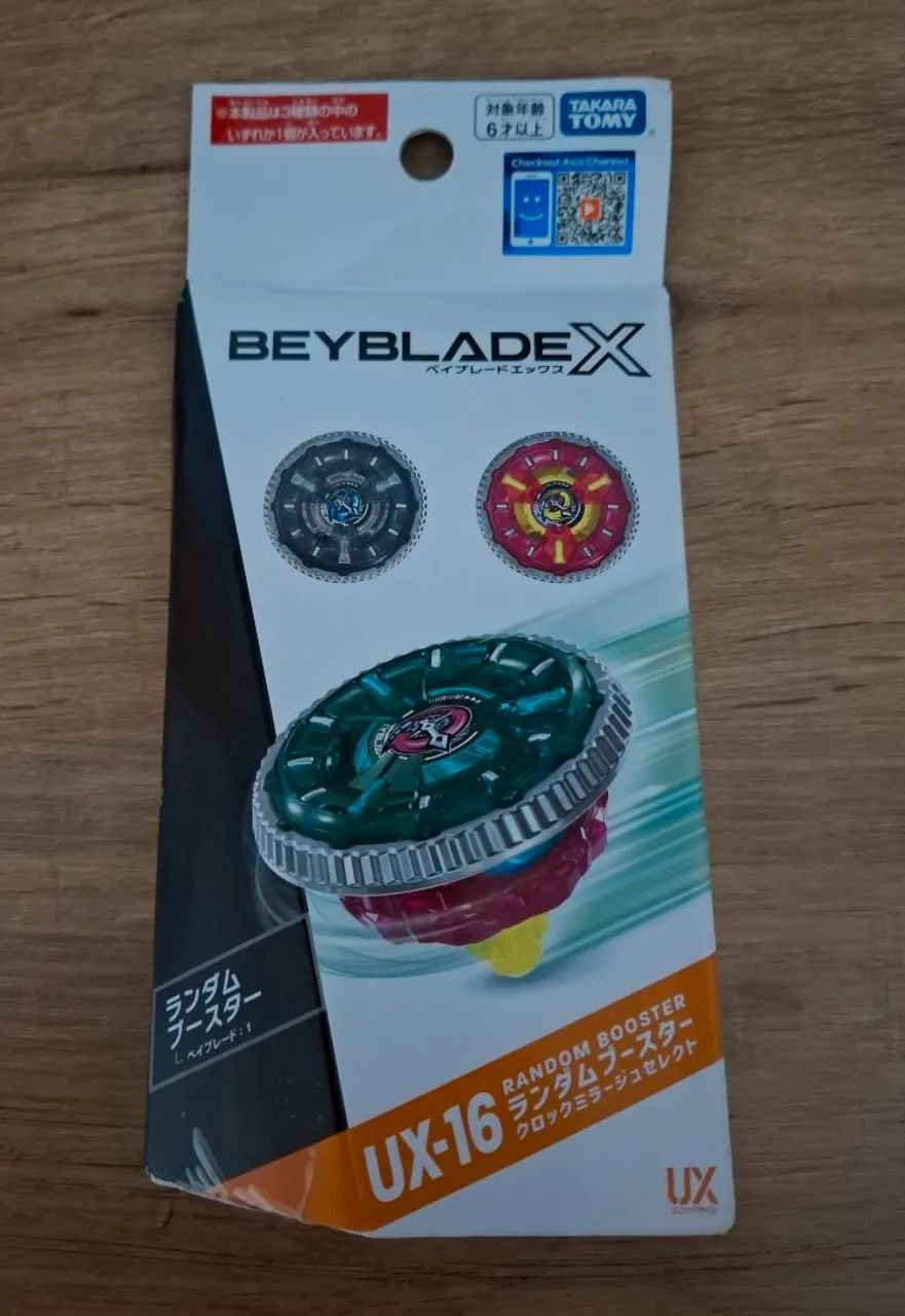 Beyblade X - Mirage Clock. Random Booster Select