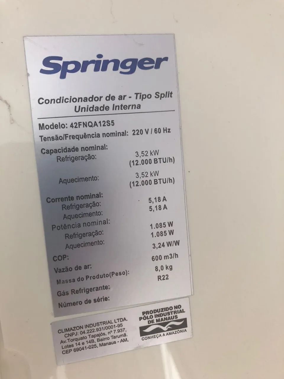 Ar condicionado split 12 mil btus - Foto 5