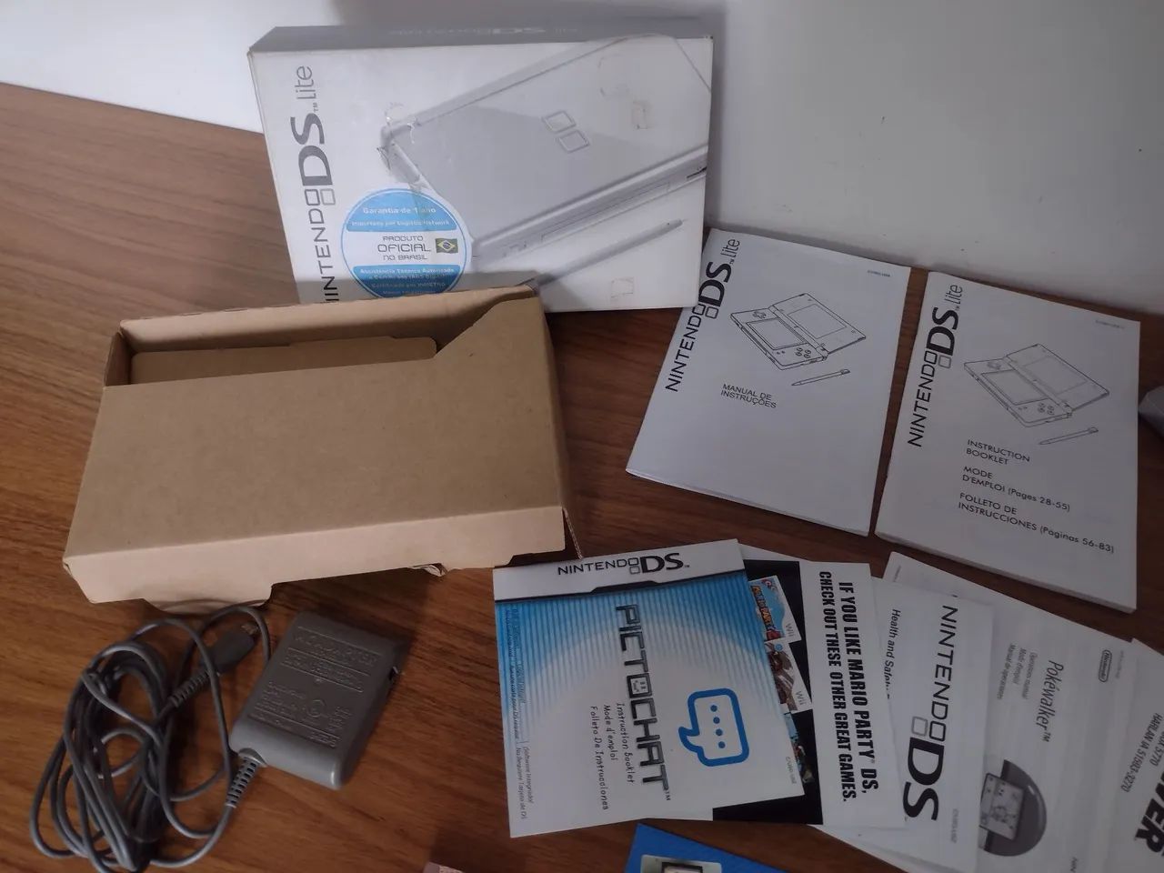 Nintendo DS Lite prata completo + R4 - Foto 2