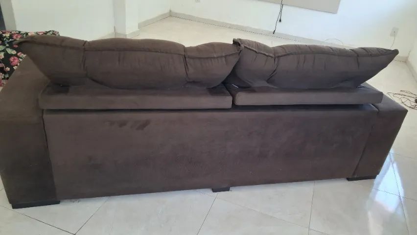 Sofá retrátil 3 lugares - Foto 3