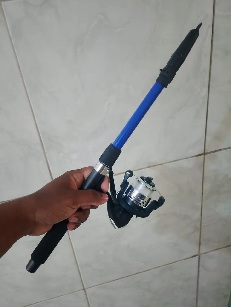 Vara de pesca 1.70m completa, só hoje!!
