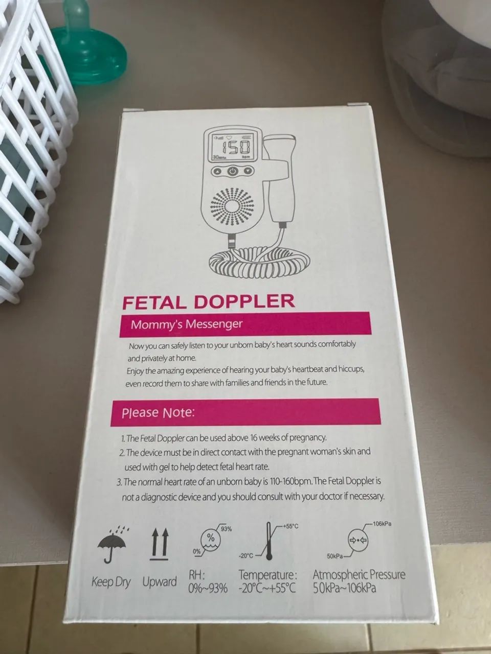 Monitor Doppler Fetal Digital - Foto 2