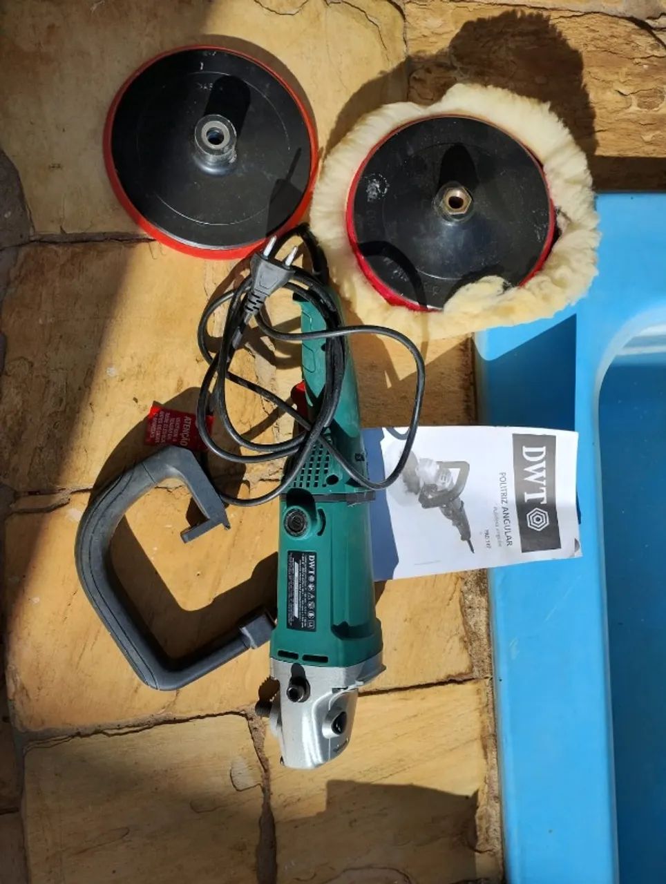 Politriz Angular 7" 1400W PAD 147 da DWT - Foto 2