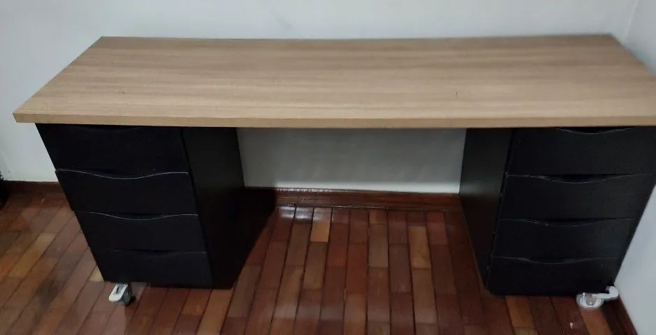 Escrivaninha Mesa de escritório com 8 gavetas - Foto 3