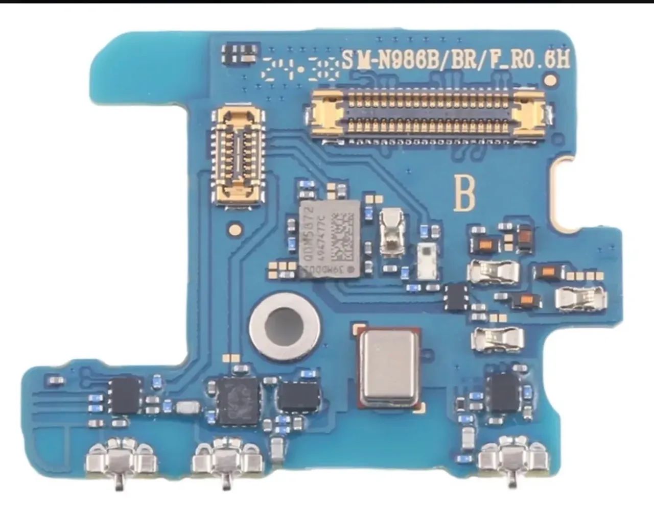 Placa do microfone  Para Samsung Para Galaxy Note20 Ultra 5g Sm-n986b - Foto 2