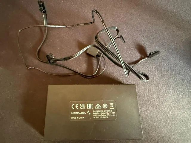 Controladora de Fan e Hub ARGB DeepCool SC790 - Leia a descrição - Foto 2