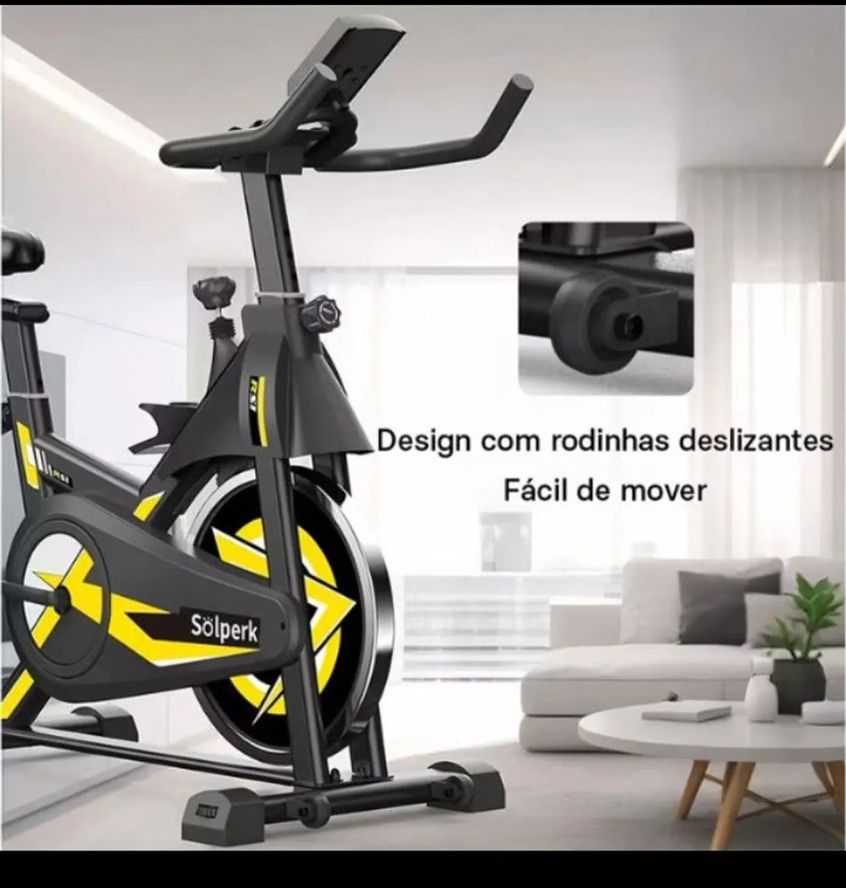 Vendo bicicleta ergométrica nova sem uso. - Foto 3
