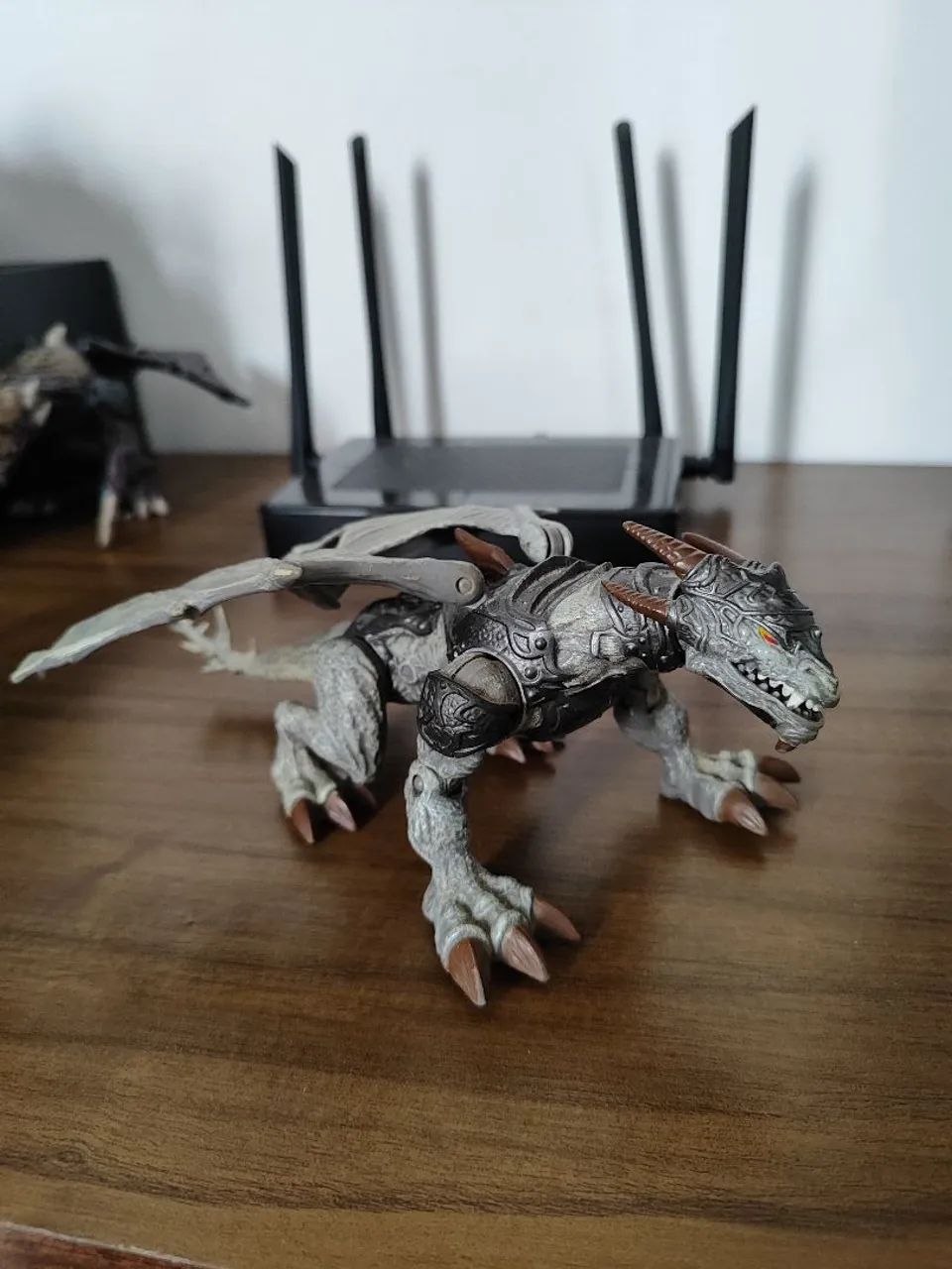 Dragão mega bloks ferrarius metal ages - Foto 2