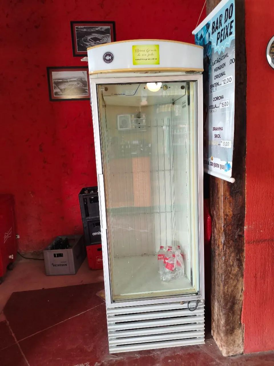 Expositor porta de vidro
