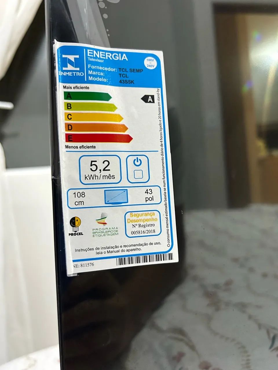 TV TCL QLED 43 polegadas  - Foto 5