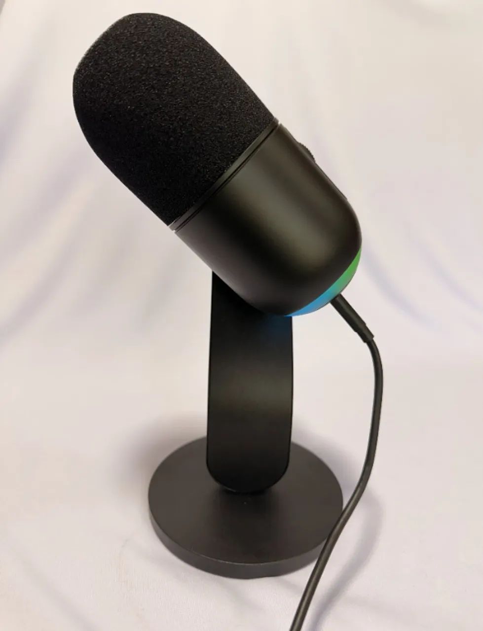 Microfone Logitech G Yeti GX - Preto - Usado - Foto 3