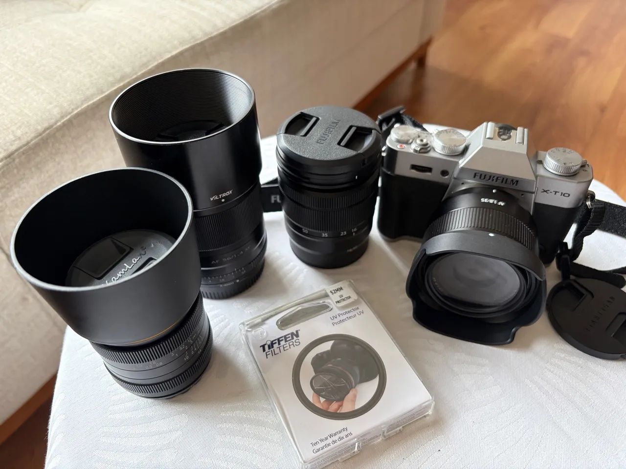Câmera Fujifilm XT10 completa com set de objetivos  - Foto 5