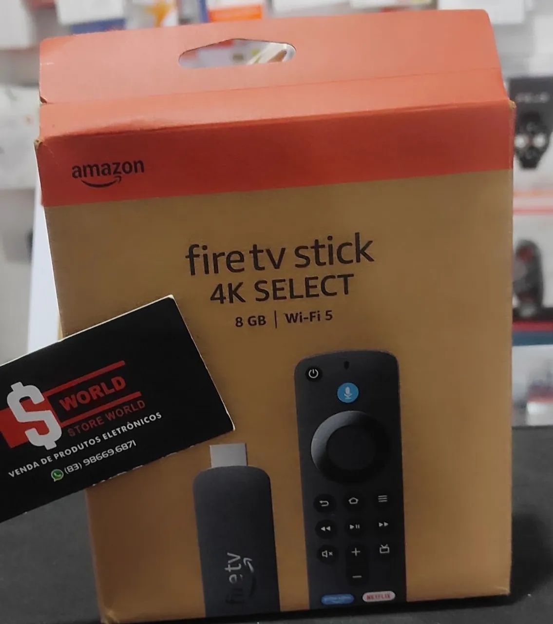 Fire TV Stick 4K SELECT - Store World 
