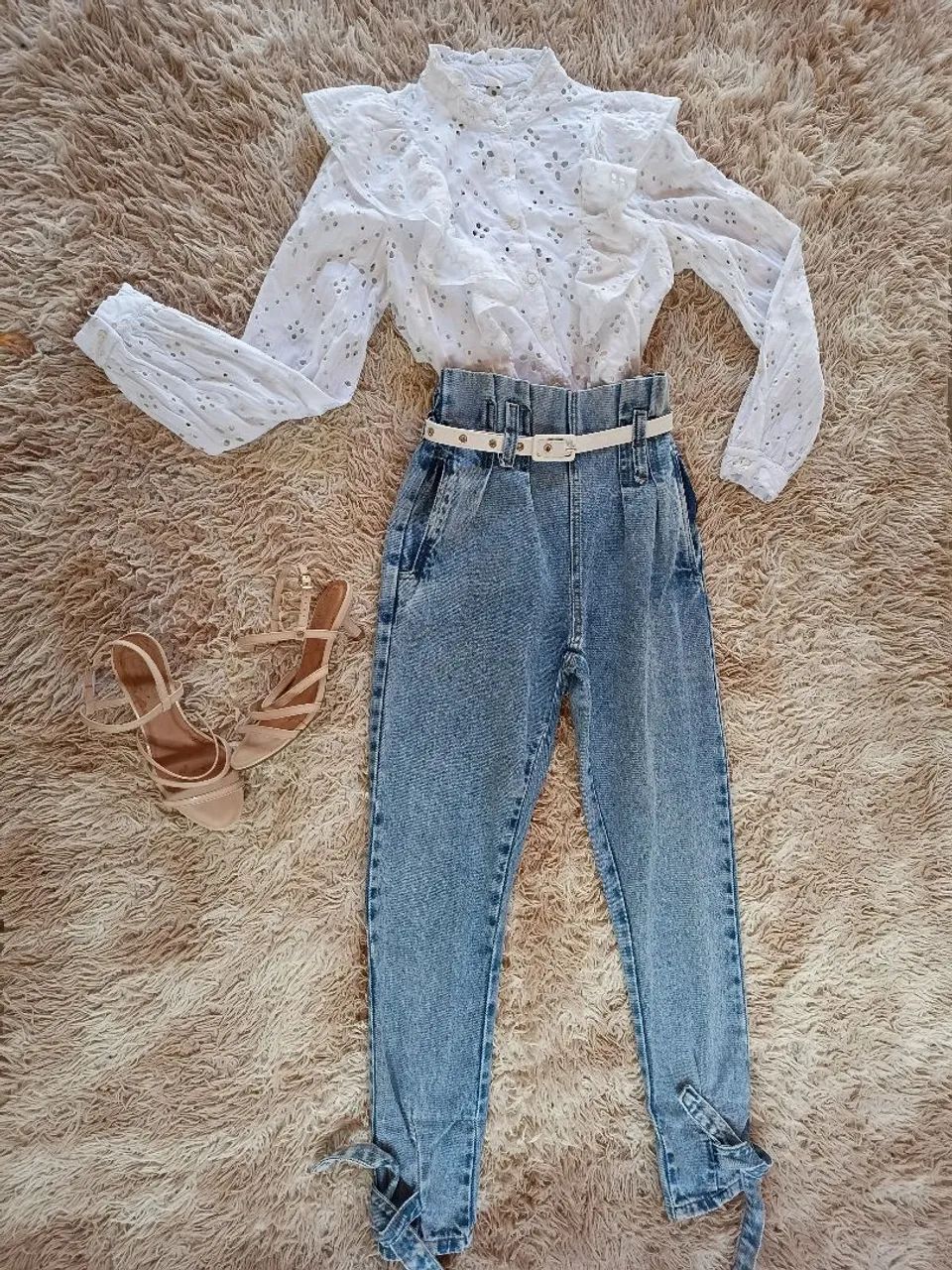 Calça jeans feminina Tam 36  - Foto 2