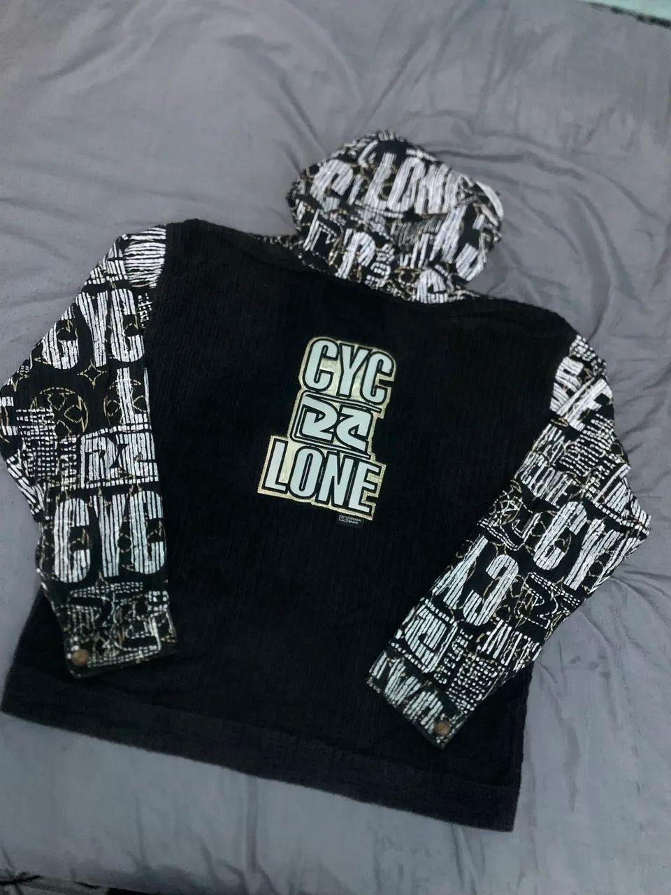 CYCLONE VELUDO  BACK LETTERS - Foto 3