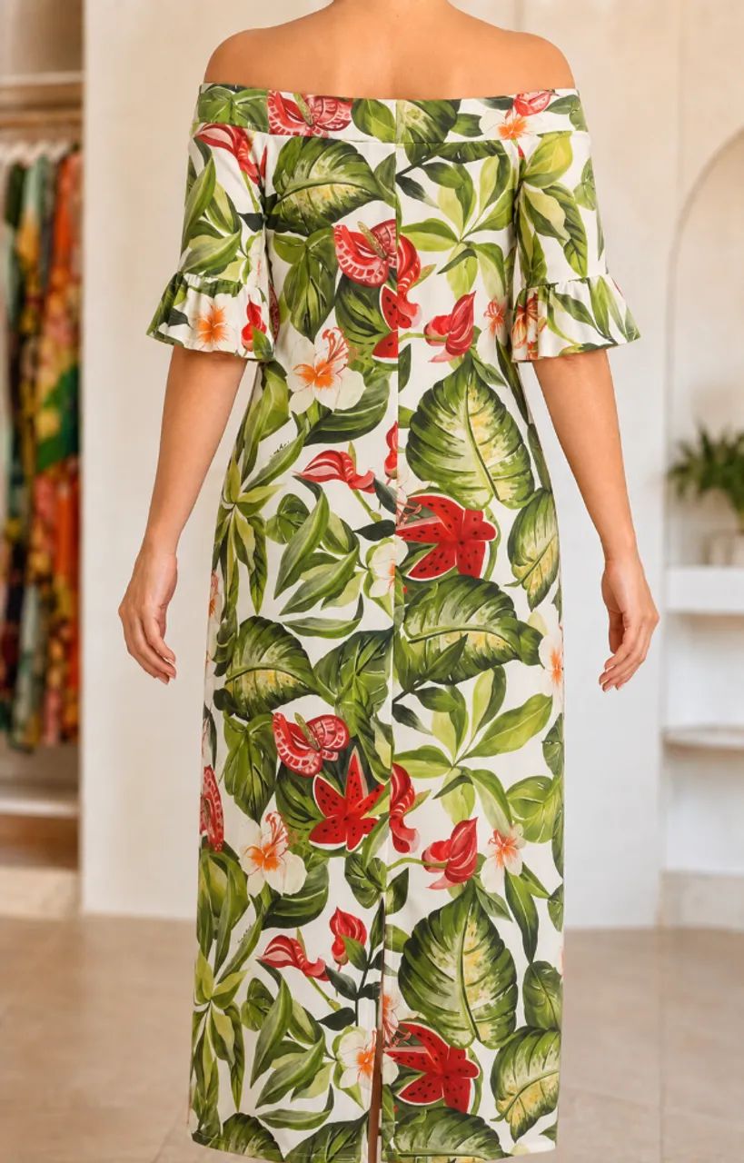 Vestido Longo em malha - Foto 2