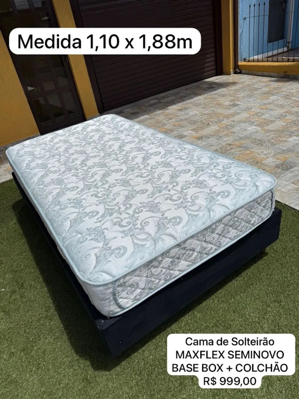 Cama de Solteirão MAXFLEX SEMINOVO - Entrego! A  - Foto 2