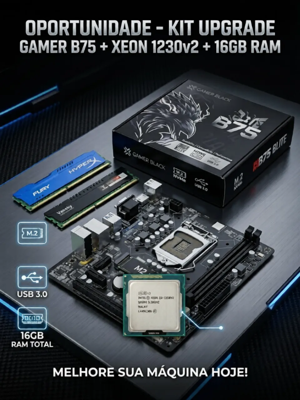 Processador Intel i7 7700K - Peças de Hardware - Parque Esplanada