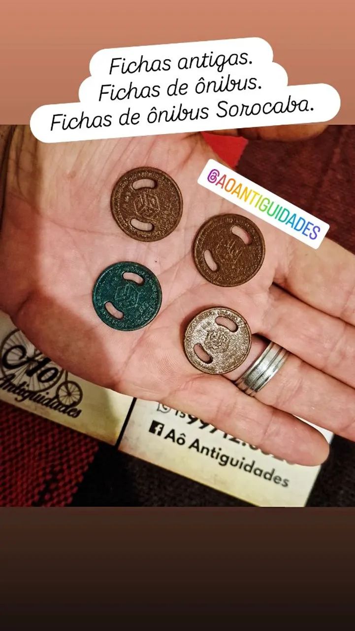 Fichas antigas  - Foto 4