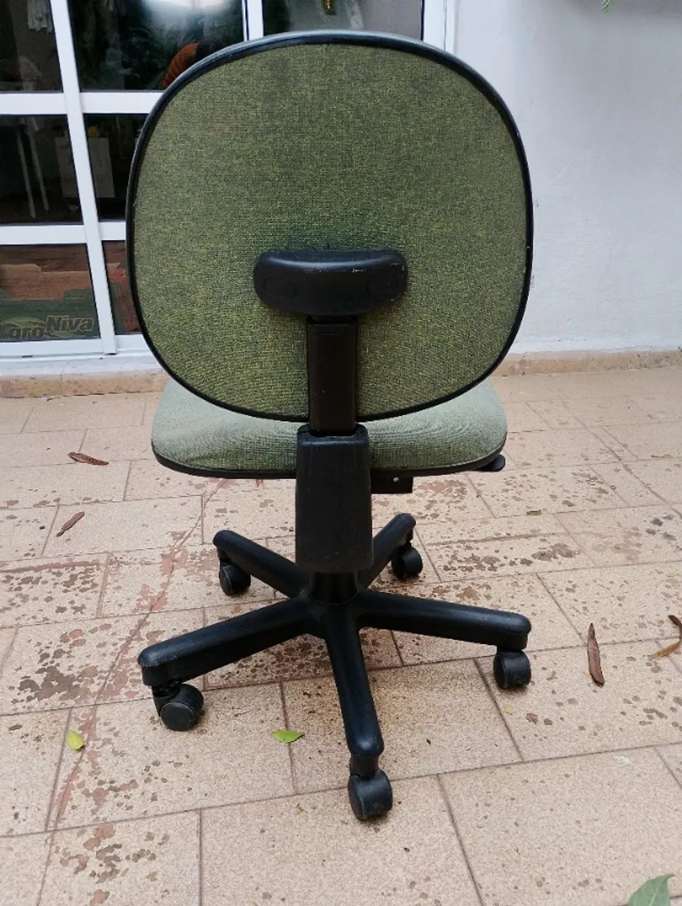 Cadeira escritório verde - Foto 4