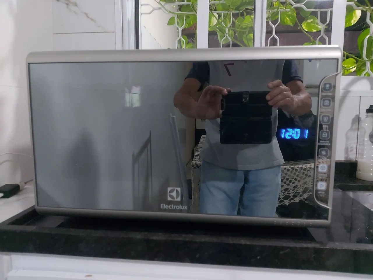 Microondas eletrolux 30litros espelhado 