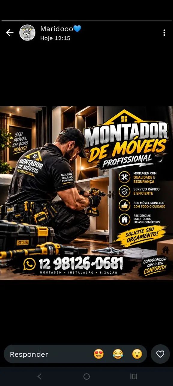 Serviço de Montagem de Móveis *