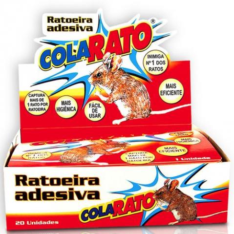 Cola Rato - Ratoeira Adesiva - 1 Cartela - Foto 3