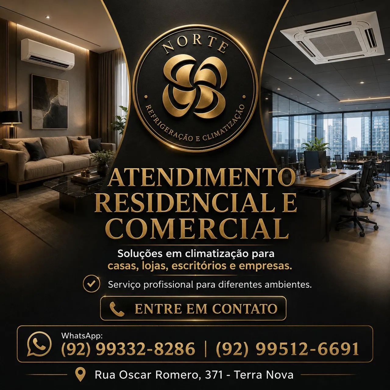 Instalação de Ar-Condicionado Split em Manaus | Norte Refrigeração
