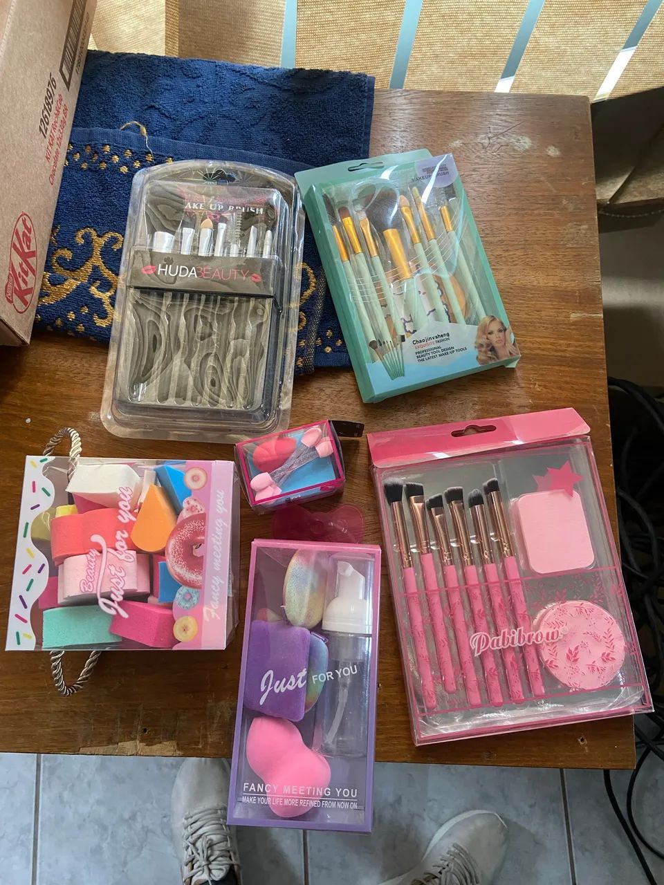 Kit de maquiagem 