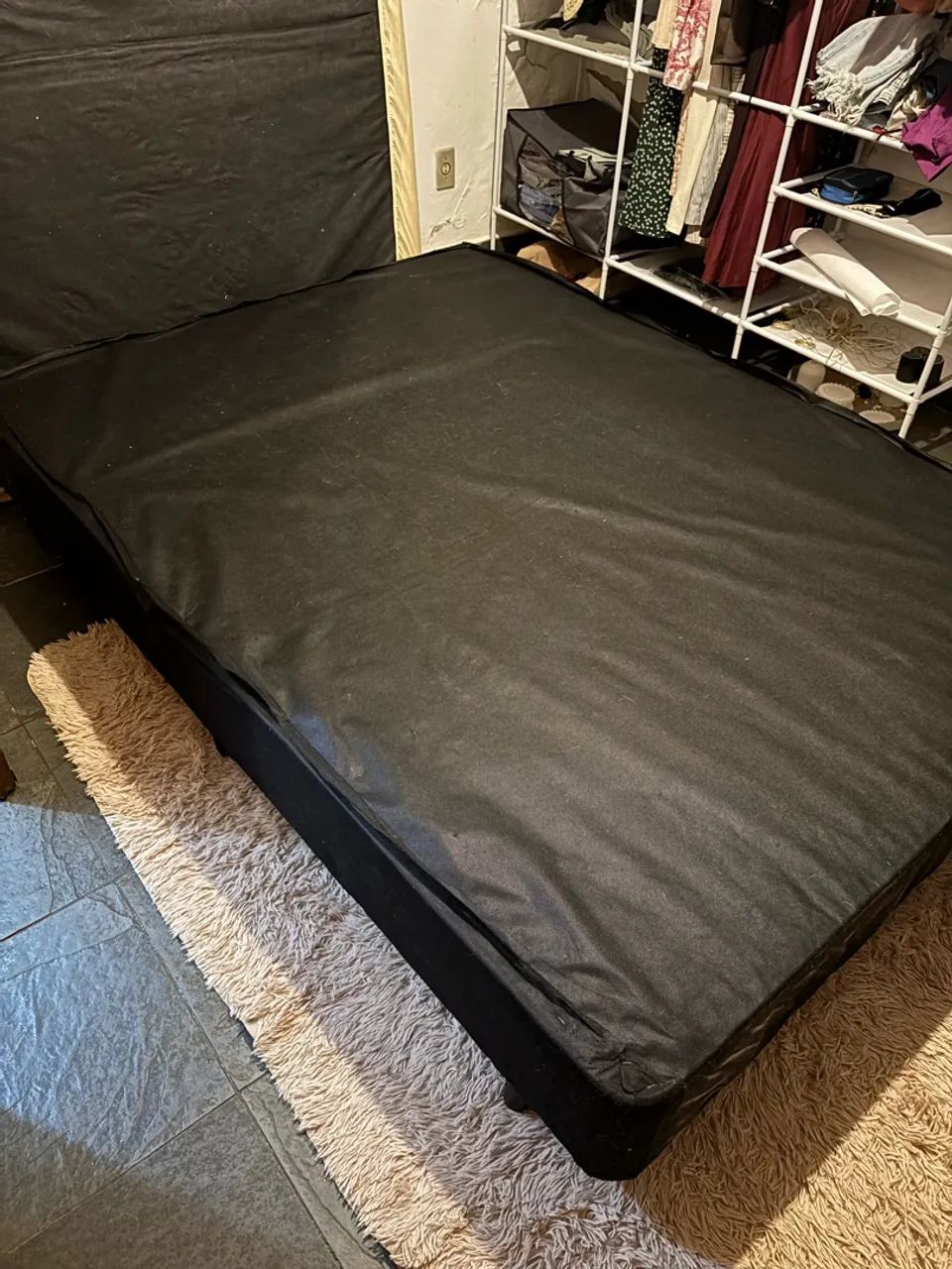 doação cama box + colchão  - Foto 3
