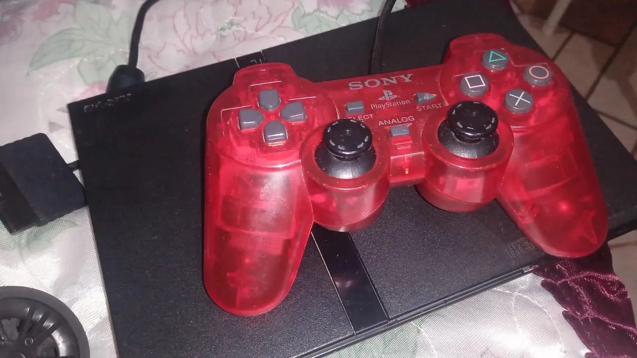 PS2 slim em perfeito estado - Foto 3