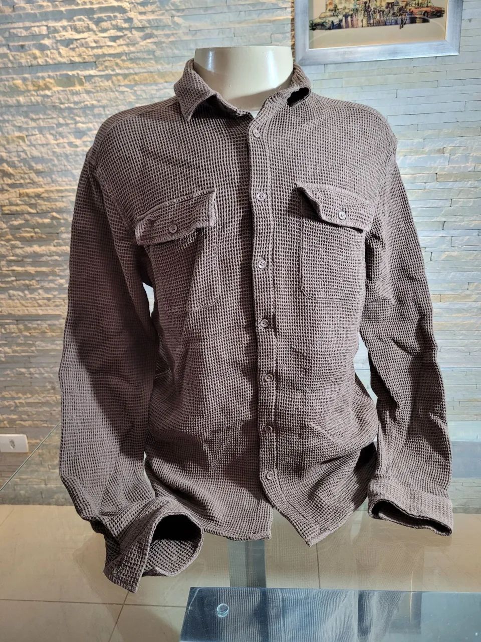 Camisa masculina marca Suncost 