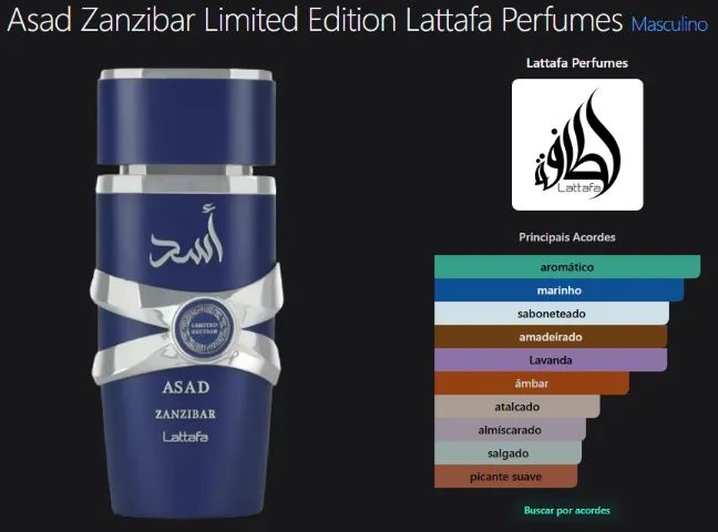 Perfume Asad Zanzibar Limited Edition Lattafa - Foto 2