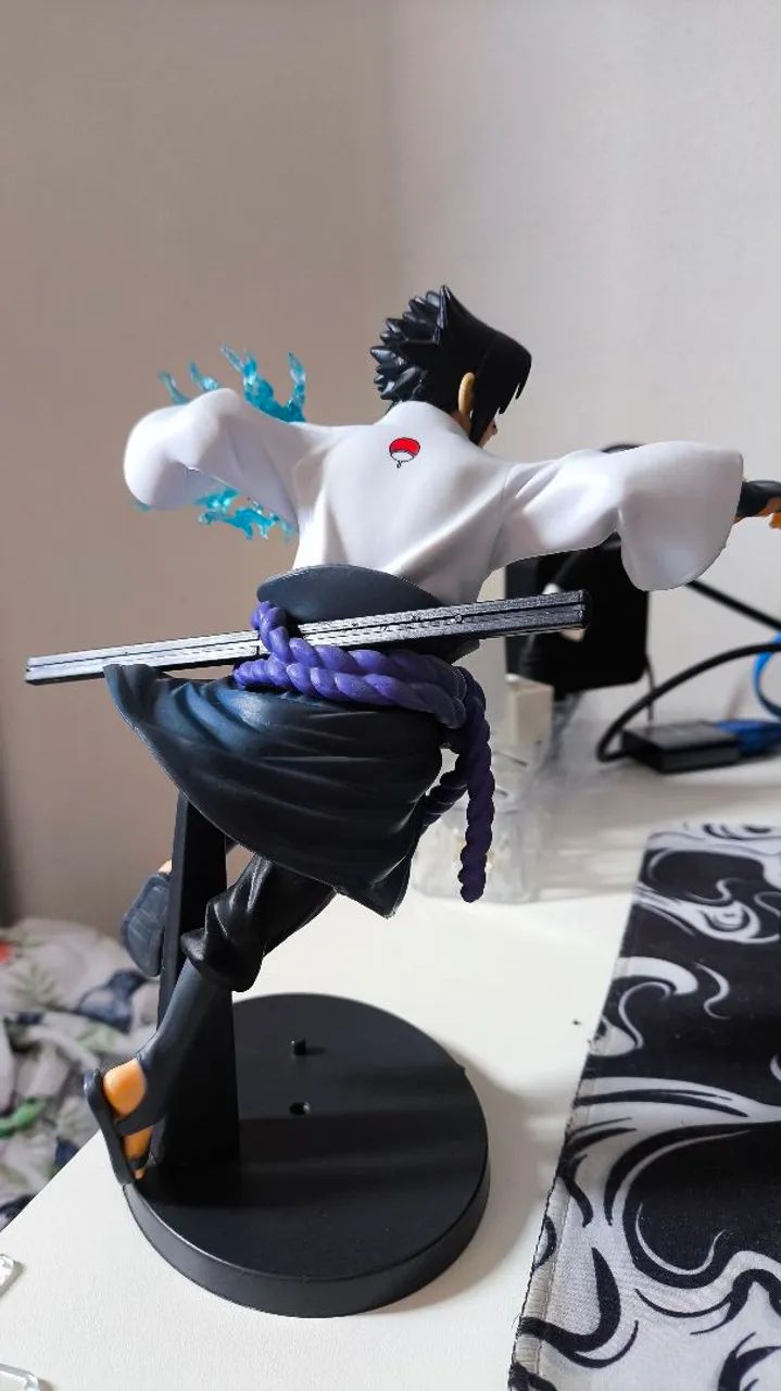 Boneco action figure Sasuke Uchiha 22 cm - Foto 3