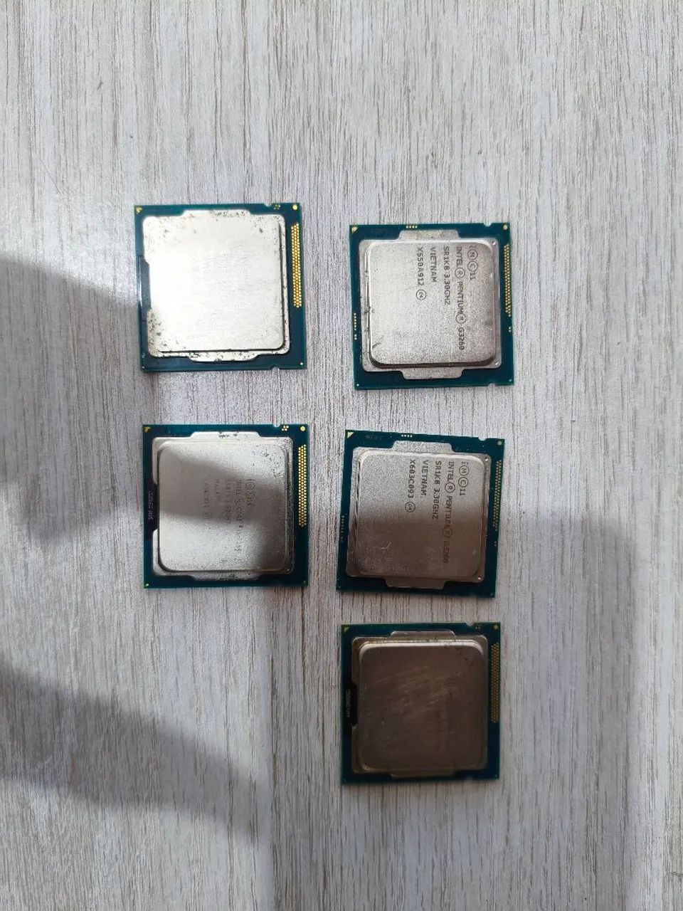 Lote de Processadores i3 3250 e Pentium G3260