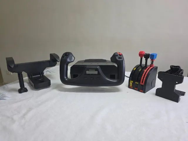Logitech Flight Yoke System simulador de vôo