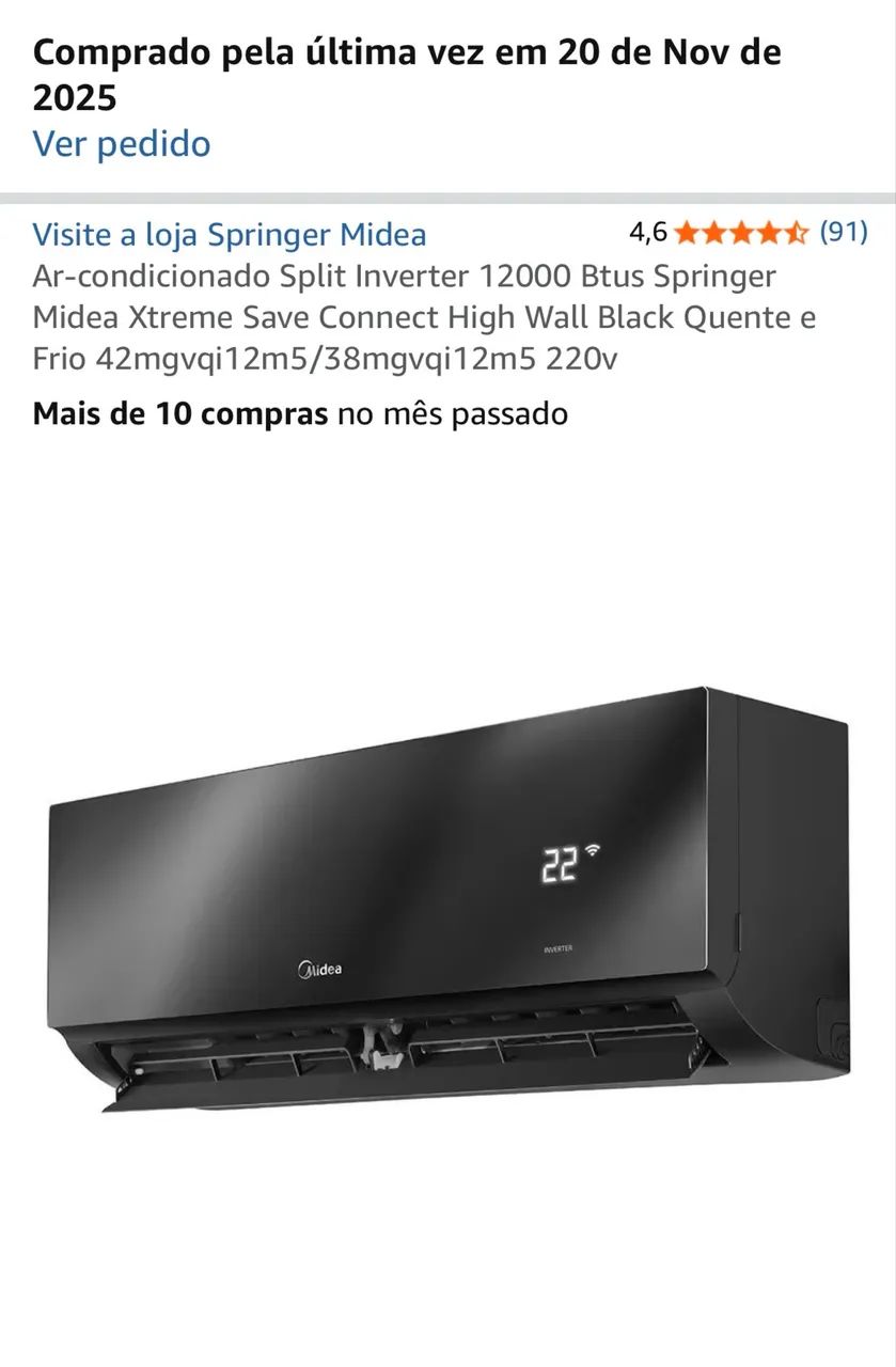 Ar-condicionado Split Inverter 1200 btus  - Foto 3
