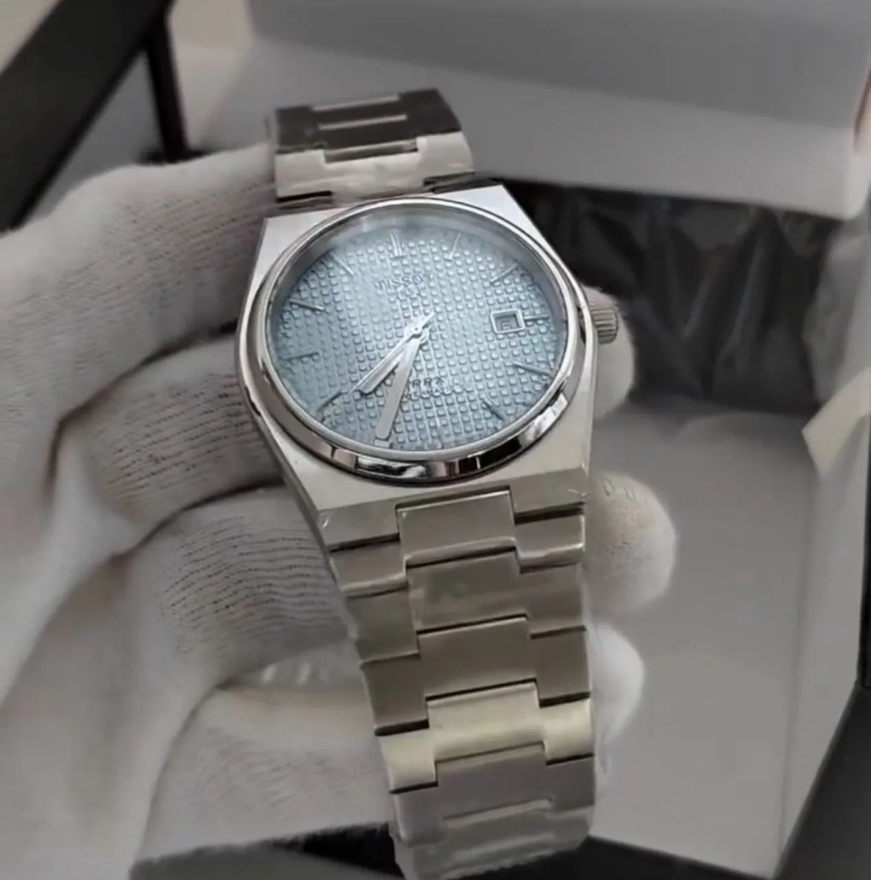 Relógio Tissot PRX80 - Automático- 40mm - Azul Ice Blue - Prem AAA+ - Foto 3