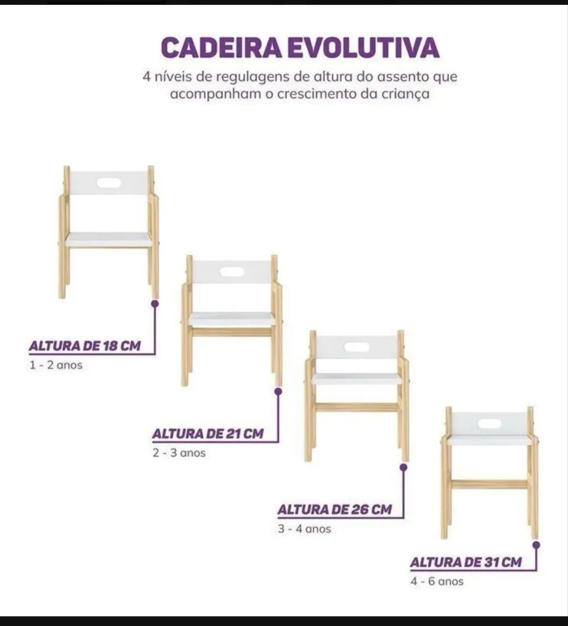 Mesa de atividades infantil com painel + cadeirinha - Foto 3