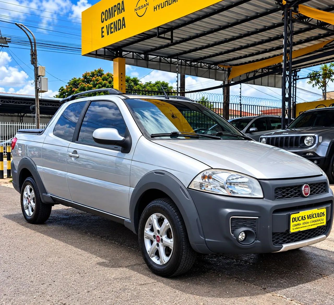 Fiat Strada Working Hard 1.4 Fire Flex 8V CD 2018 - Foto 2
